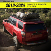 Full Size Luggage Roof Rack Cargo Basket for 2010-2024 Toyota 4Runner 5th Gen | Yzona